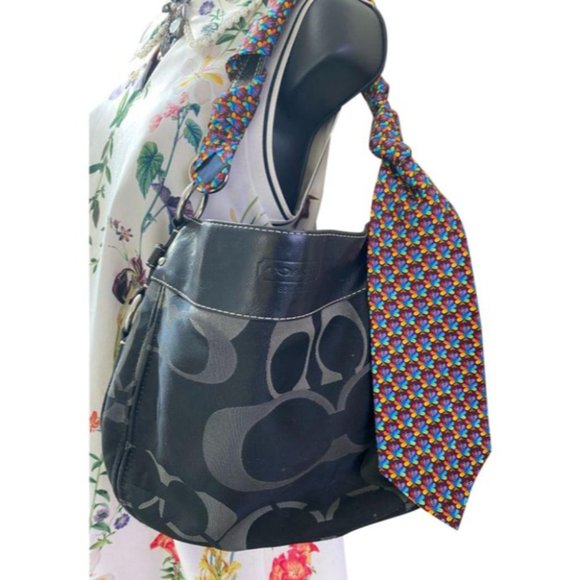 Coach Handbags - Coach Bag w/ detachable Tie Sash Accent Accessory